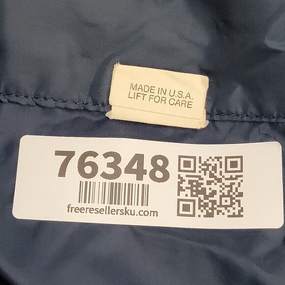 Vintage 70s CBS Jacket Large 24x28 Baggy Basketball - Picture 9 of 13